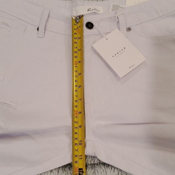 White distressed Kancan jeans size 28 - Picture 10 of 10